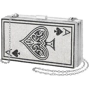 Poker Card Queen Evening Bags Clutches Valentine's Day Gift Ace